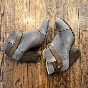 Rag and Bone Harrow size 8.5 gray ankle boots